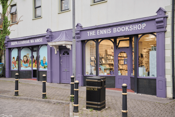 The Back Entrance to The Ennis Bookshop